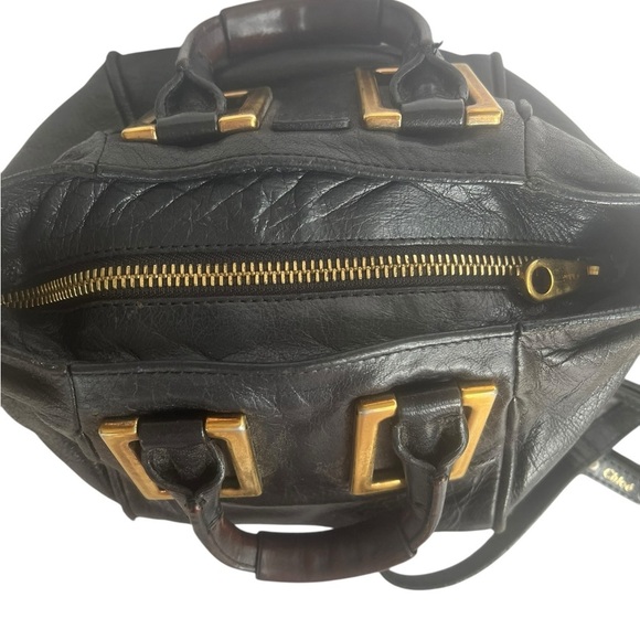 Black multi-way lambskin Chloe Ethel - Picture 5 of 10